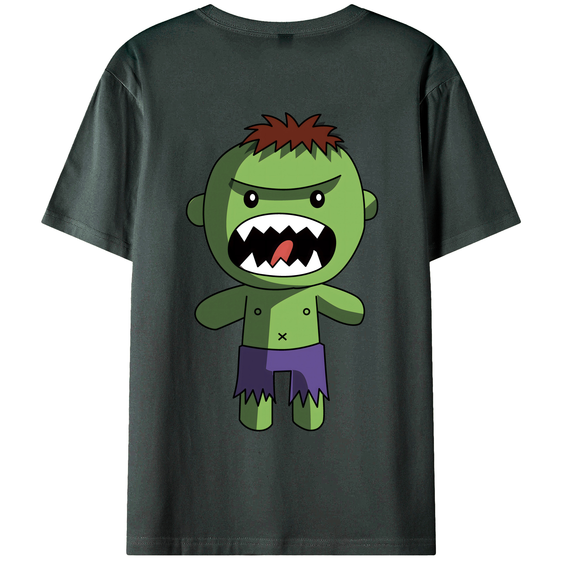 （画像用） アベンジャーズ The Avengers 綿100％ メンズ半袖Tシャツ（バックプリント） 通気性
